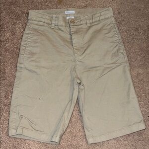 Amazon Essentials Boys Khaki Uniform Shorts – Size 12 Slim